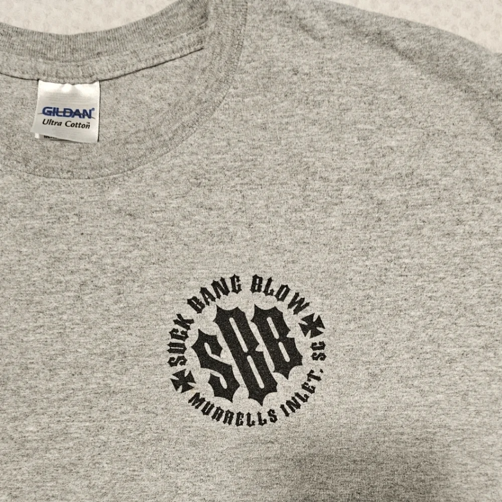 MOTORCYCLE T-SHIRT in Large. Gray, from Murrells Inlet, SC. - Picture 4 of 6